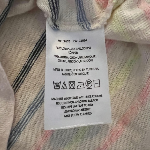 Multicolored Striped Top - Picture 5 of 5